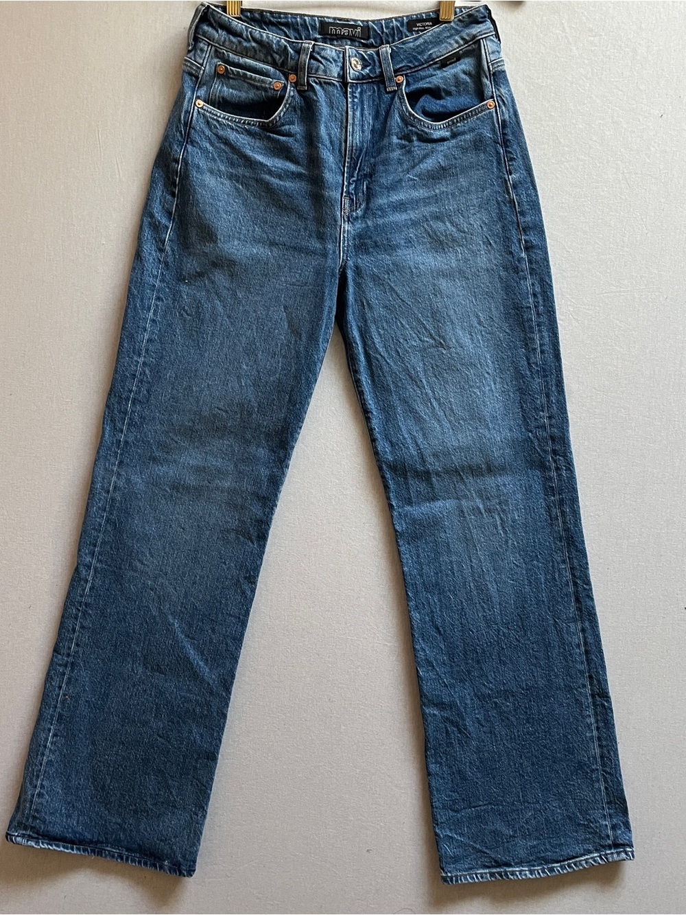 Mavi Victoria High Rise Wide Leg Jeans Sz 27